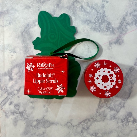 Rudolph the Red Nosed Reindeer x Colourpop Rudolph Lippie Scrub - Picture 3 of 4